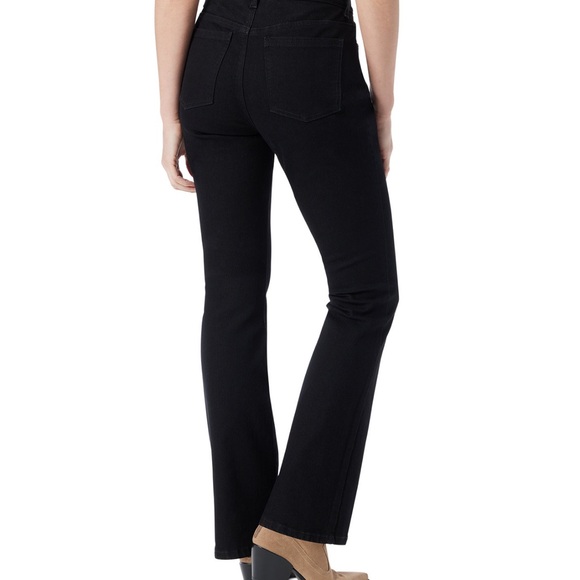 Gloria Vanderbilt Amanda OG Bootcut Jeans with Slimming Panel size 16 - black - Picture 3 of 8